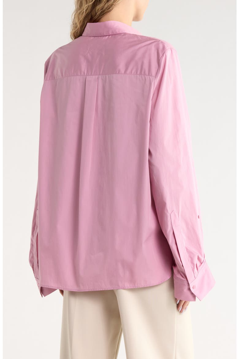 Next Morning Cotton Shirt, Alternate, color, LILAS