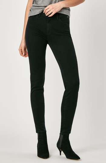 Mavi Jeans Alissa Super Skinny Jeans In Black