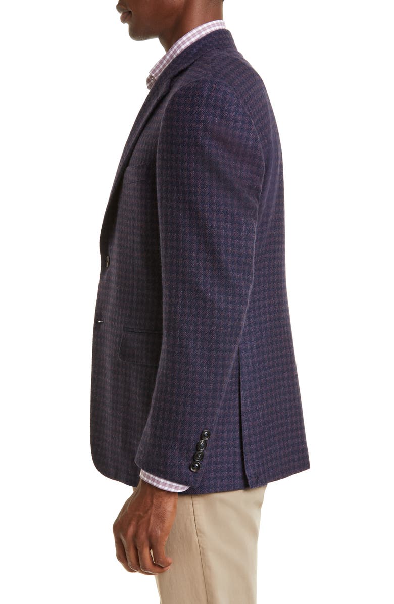 Canali Siena Textured Neat Cashmere Sport Coat, Alternate, color, 