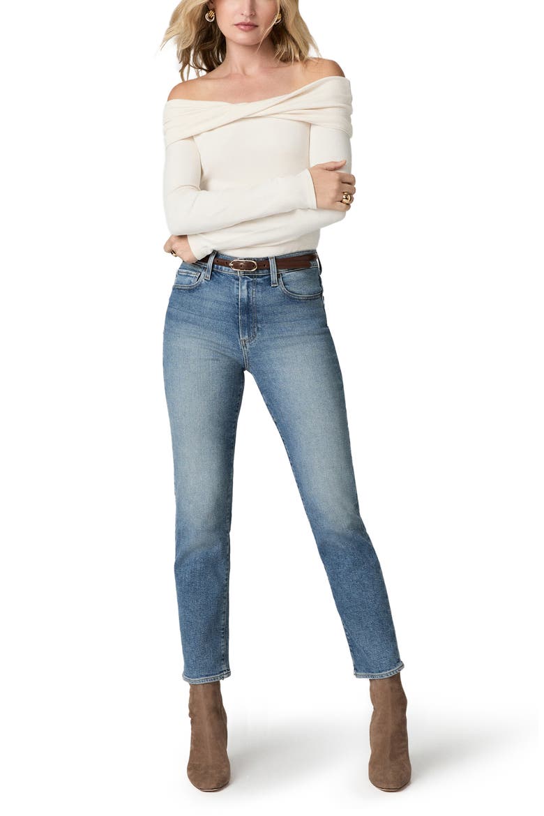 Aaliyah Off the Shoulder Top, Alternate, color, IVORY
