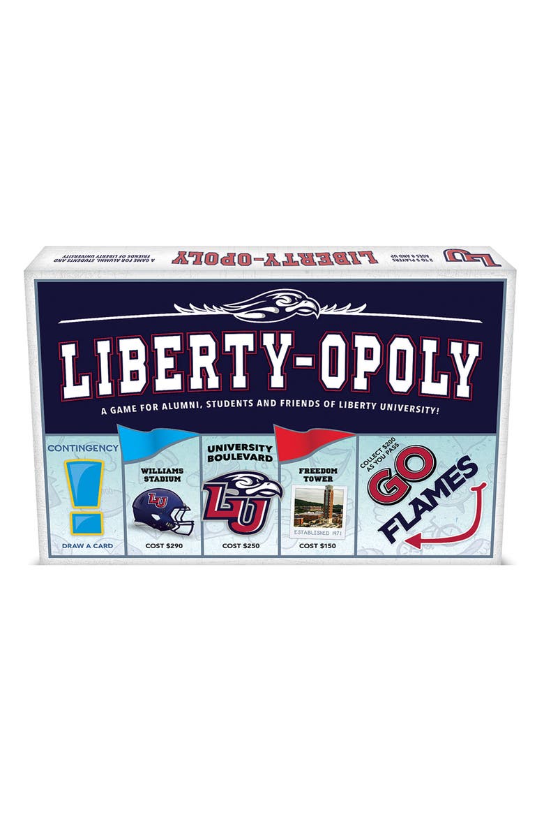 Libertyopoly Liberty University Themed Board Game, Alternate, color, Multicolored
