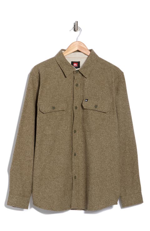 Cotton Twill Shirt Jacket