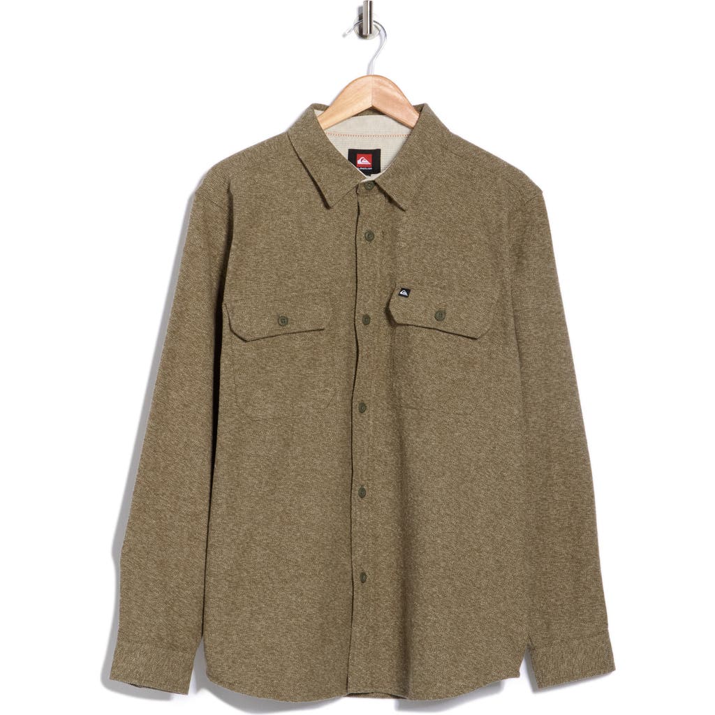 Quiksilver Cotton Twill Shirt Jacket In Multi