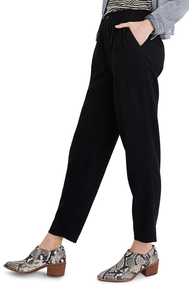 Madewell Drapey Track Trousers, Alternate, color, 