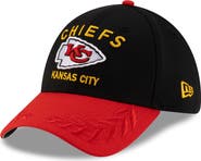 New Era Men's New Era  Black/Red Kansas City Chiefs 2025 NFL Draft 39THIRTY Flex Hat