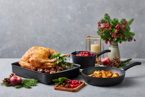 Scanpan Classic 3.25-qt. Nonstick Saute Pan With Lid In Black