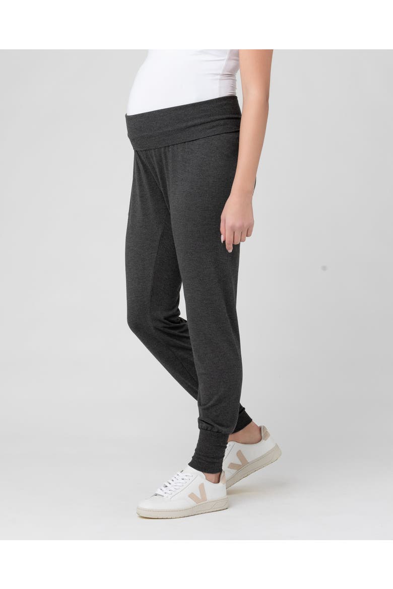 Jersey Lounge Pant Charcoal Marle, Alternate, color, Charcoal Marle