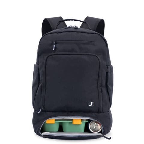 Unisex Packmate 2 in 1 School Backpack With Built-in Lunch Bag