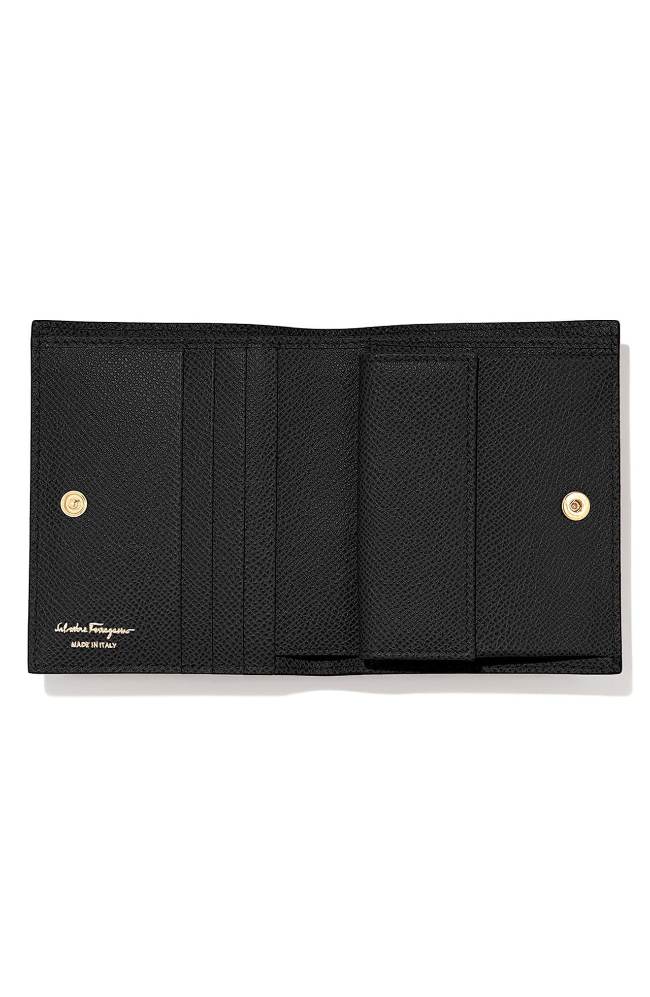 Gancini Leather French Wallet (Women) | Nordstrom