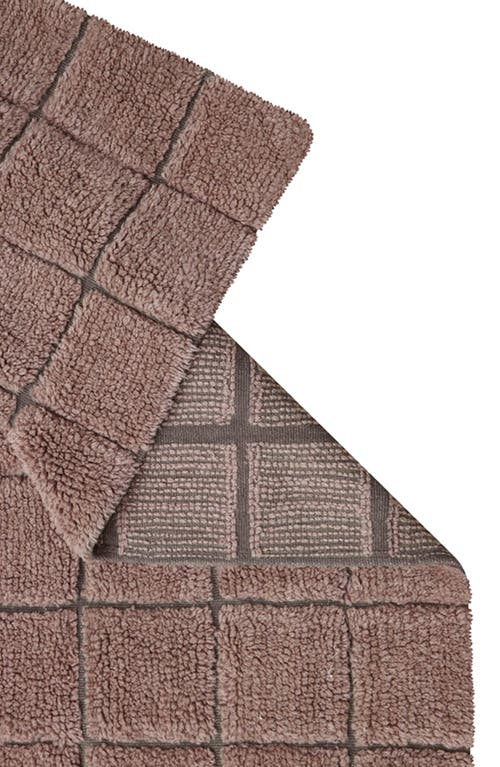 Lorena Canals Woolable Mosaic Washable Wool Rug In Brown