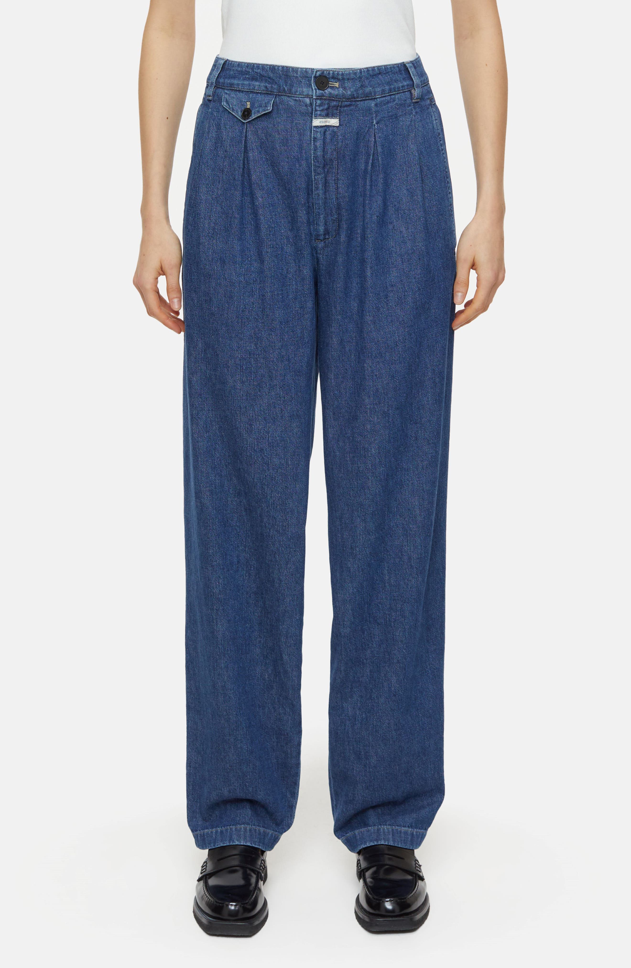 Closed Rhoone High Waist Tapered Leg Jeans