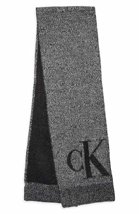 Calvin Klein Monogram Tweed Scarf