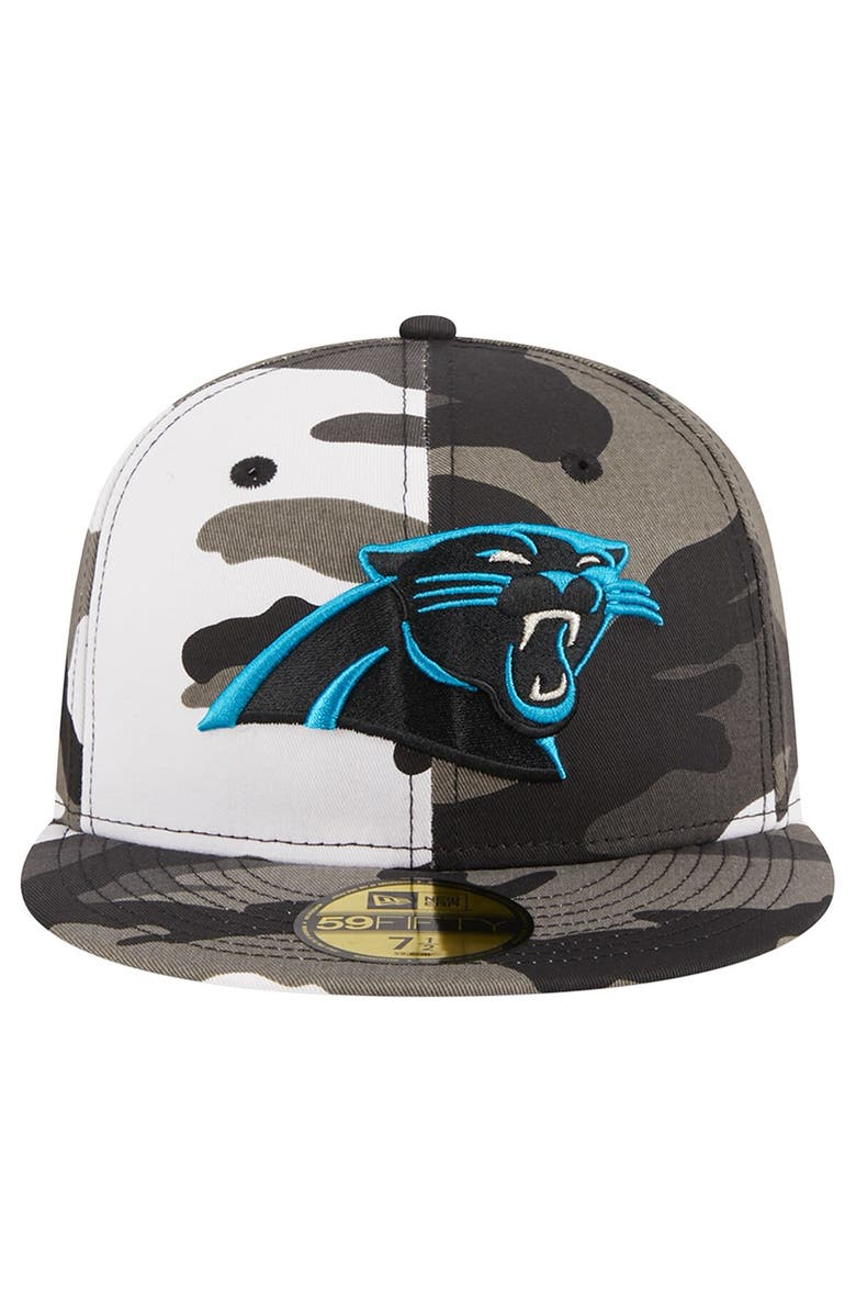 New Era Men's New Era Carolina Panthers Urban Camo 59FIFTY Fitted Hat, Alternate, color, 