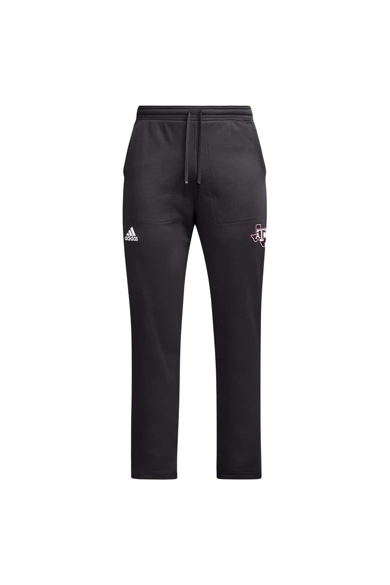 Men's adidas Black Texas A&M Aggies Open Hem AEROREADY Pants, Alternate, color, Black