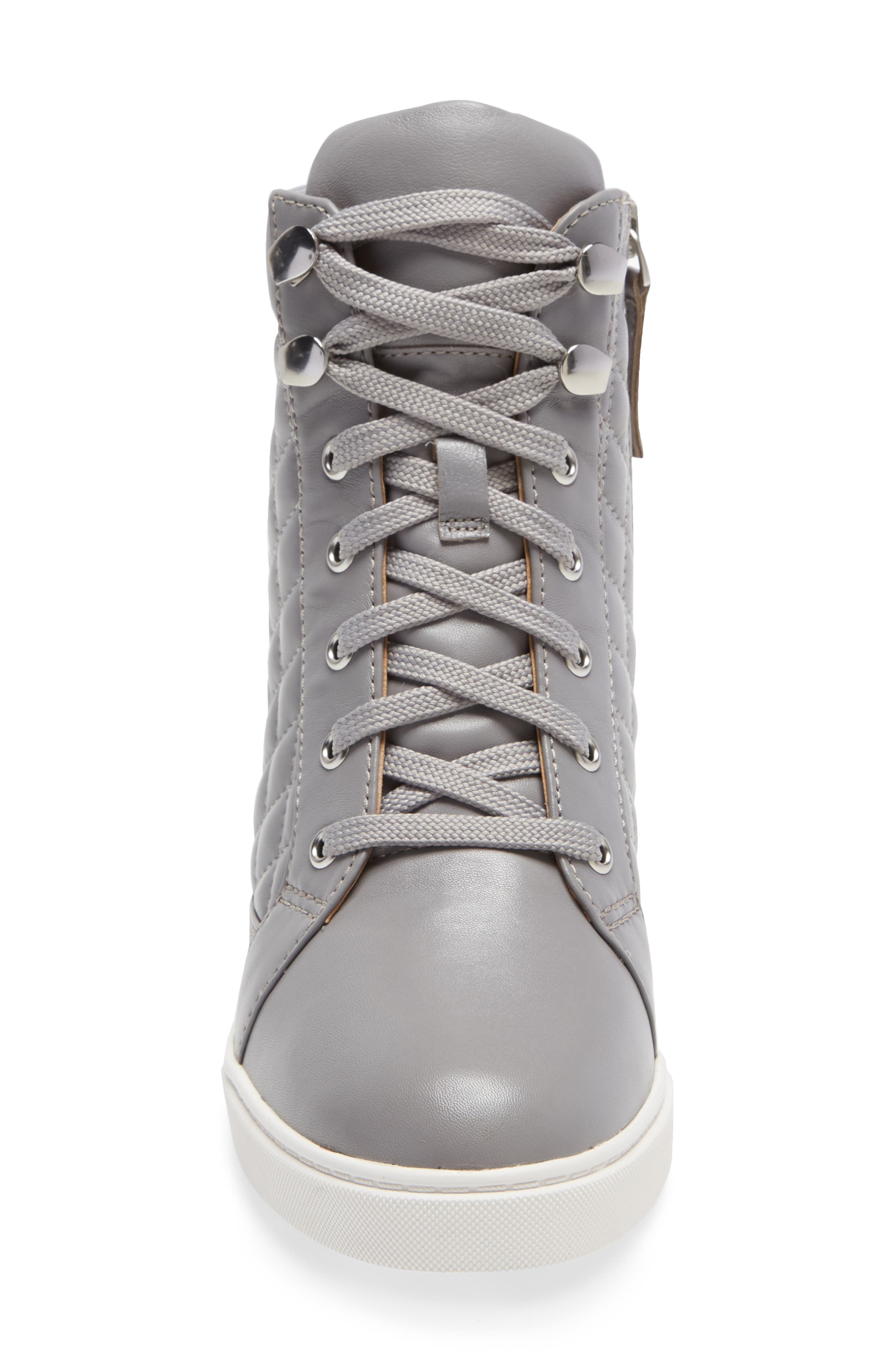 Linea Paolo Linea Paola Fiji Wedge Sneaker, Alternate, color, Rock