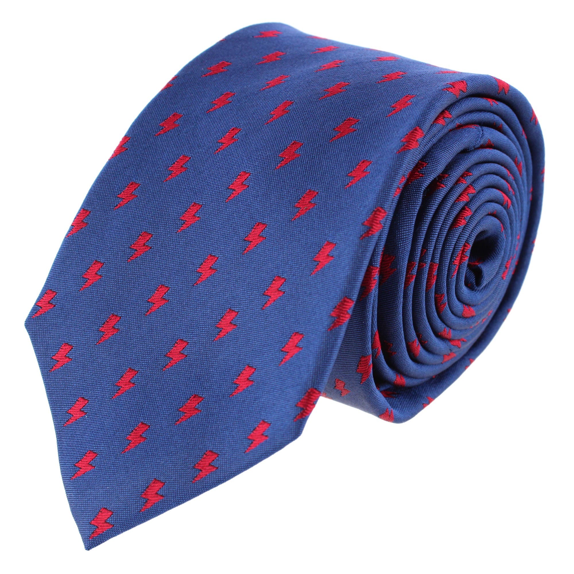selected Navy with Red Lightning Bolts
