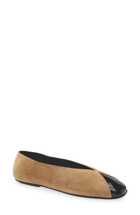 Grasp Cap Toe Flat