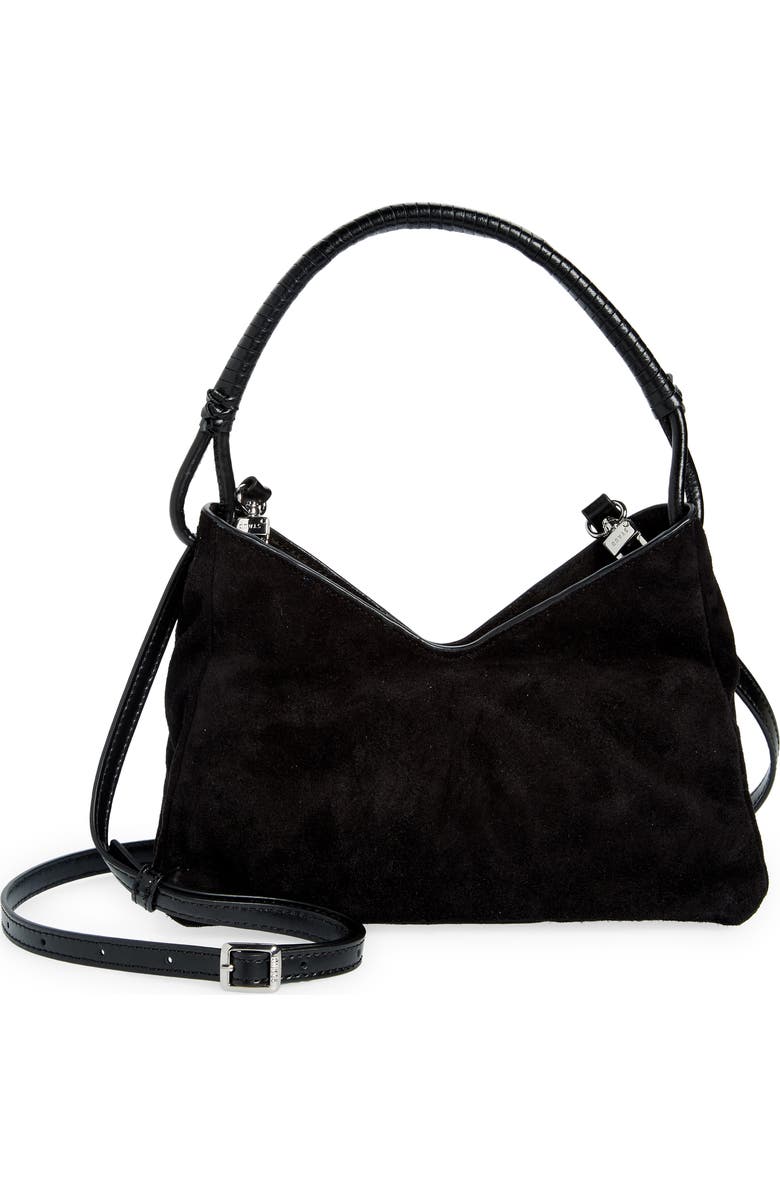 STAUD Valerie Suede Shoulder Bag, Main, color,