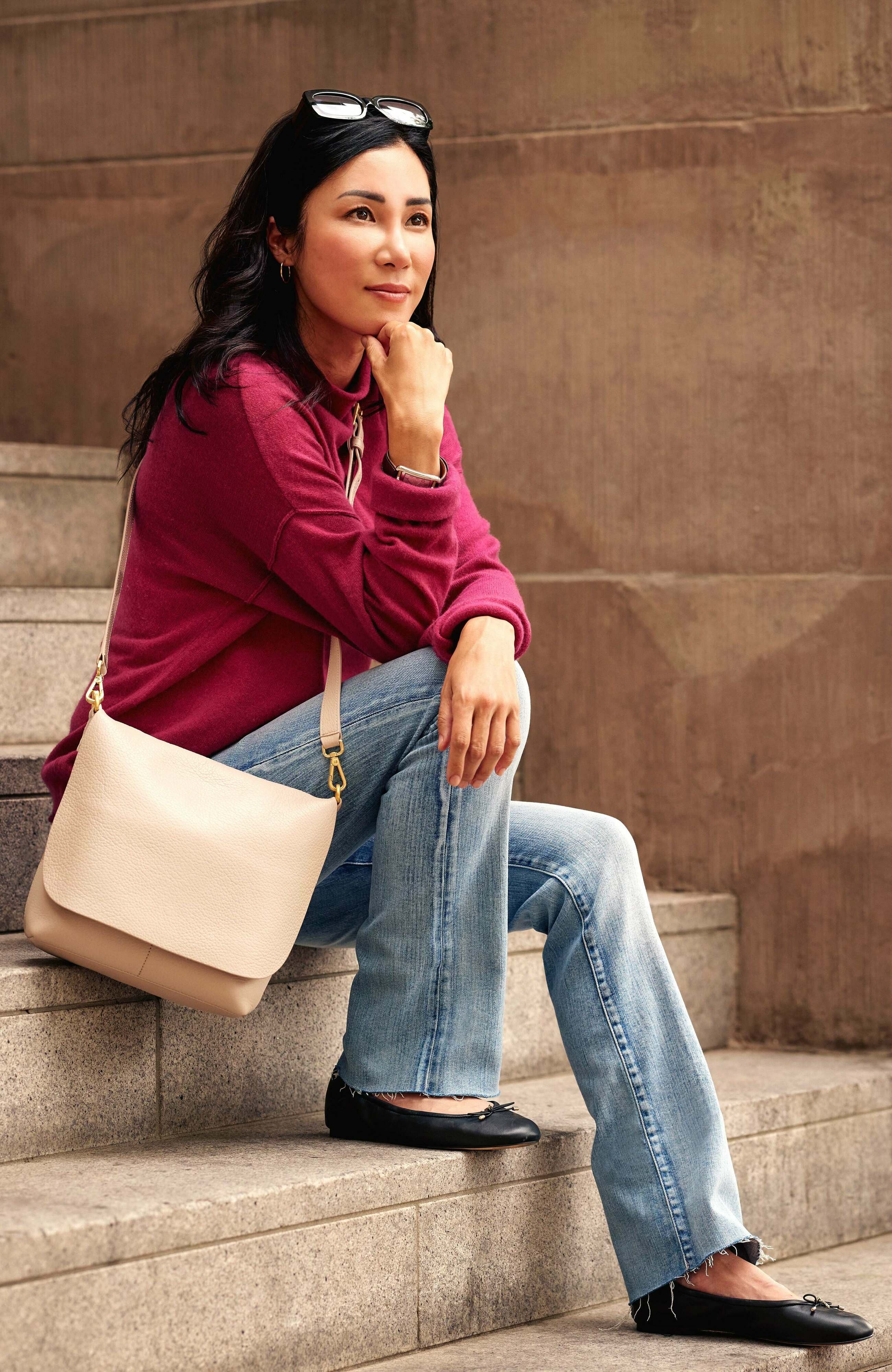 ANDIE CROSSBODY, Alternate, color, Beechwood