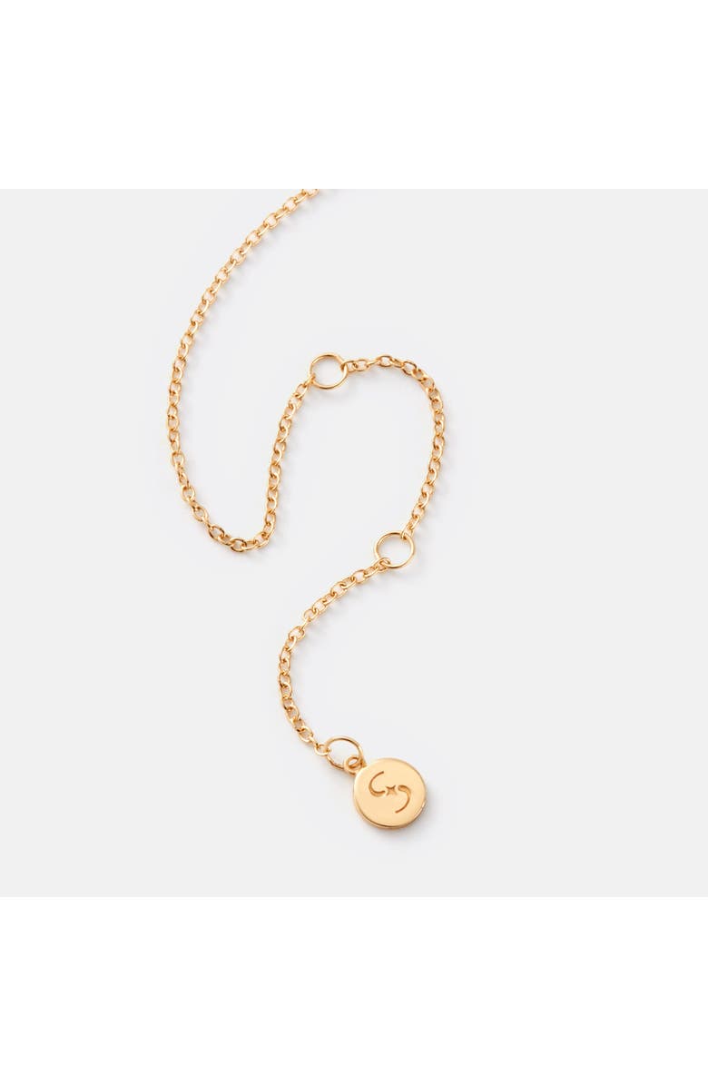 Sara Patino Gold Round Pearl Necklace, Alternate, color, Gold