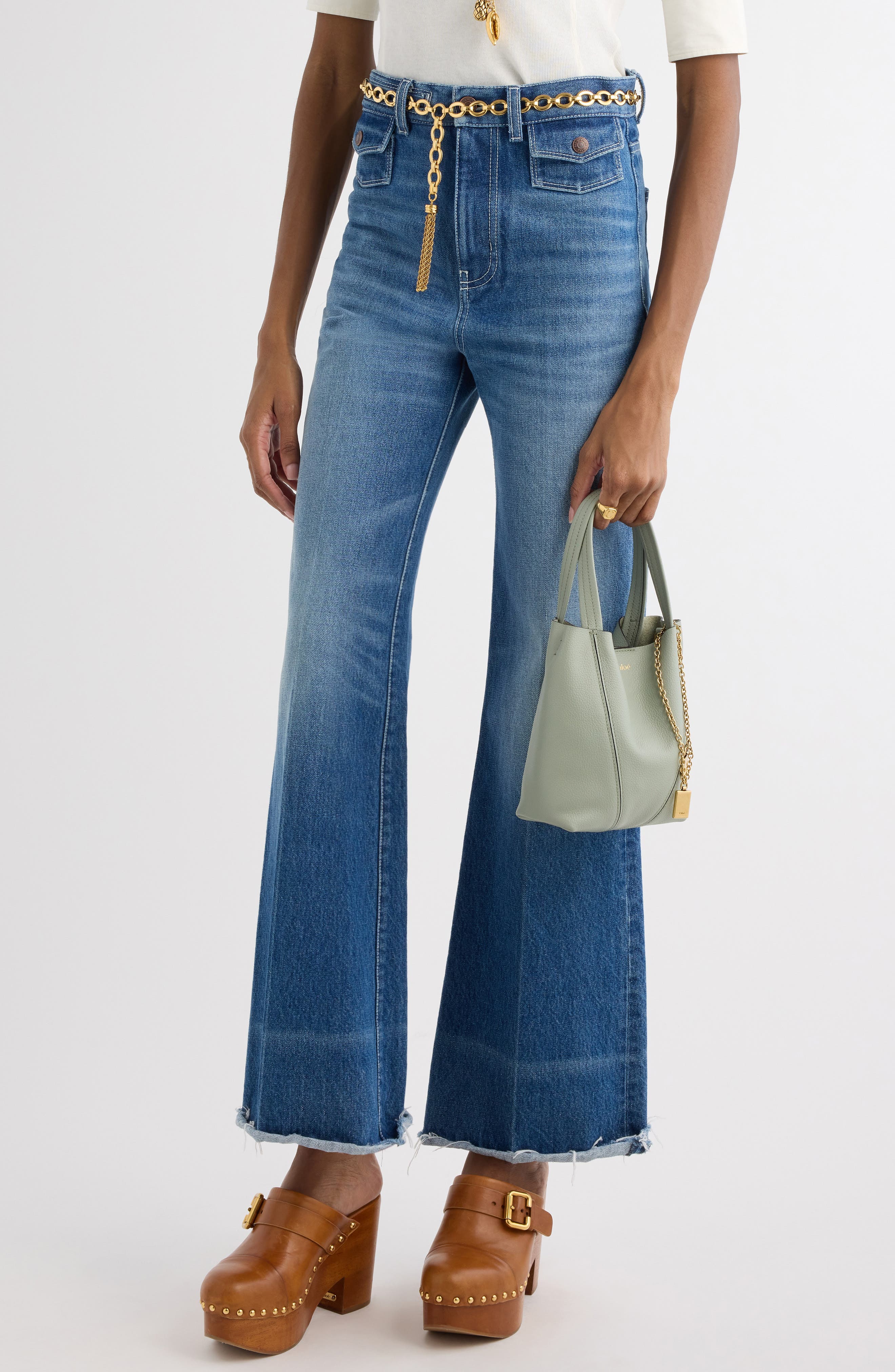 Small Spin Leather Crossbody Tote, Alternate, color, 38Y SEA GRASS
