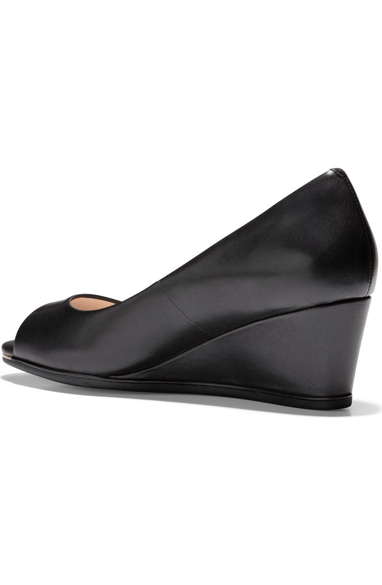Cole Haan Grand Ambition Peep Toe Wedge Pump, Alternate, color,