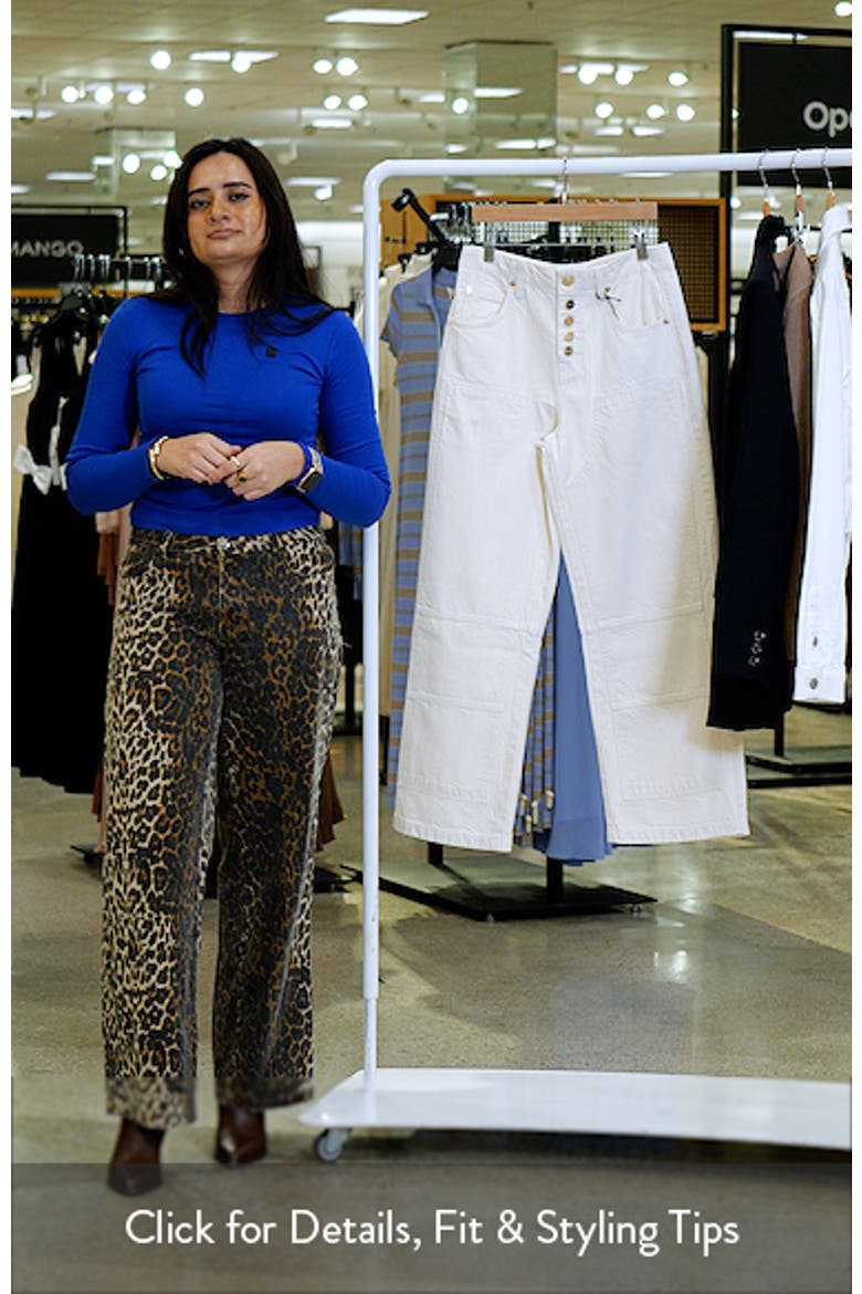 Tay Wide Leg Carpenter Jeans video