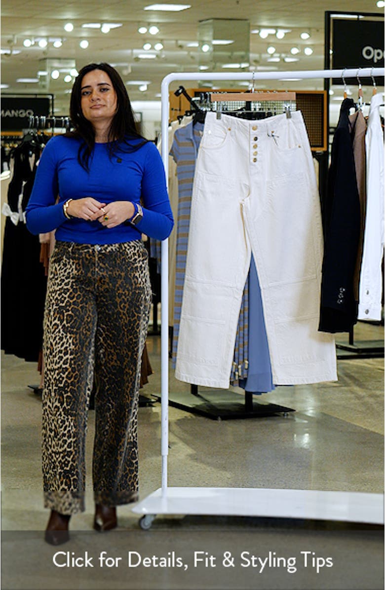 Tay Wide Leg Carpenter Jeans, sales video thumbnail