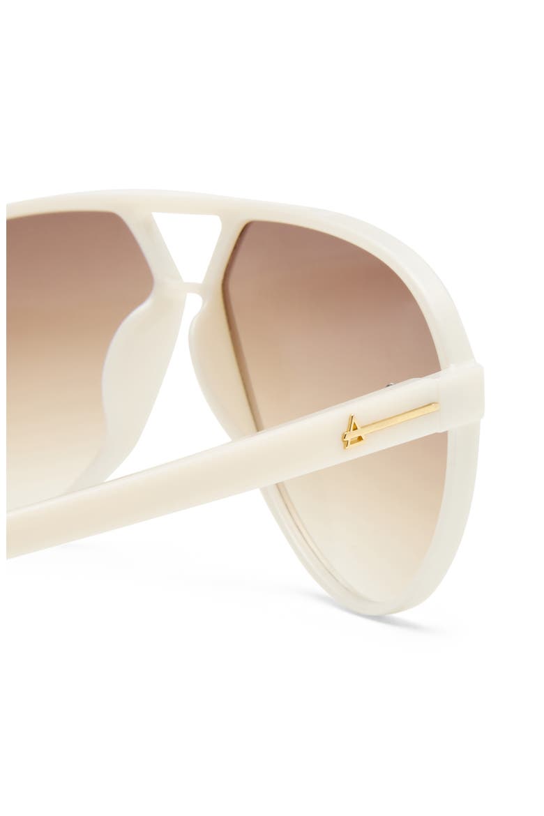 Skyveil Aviator Sunglasses, Alternate, color, IVORY