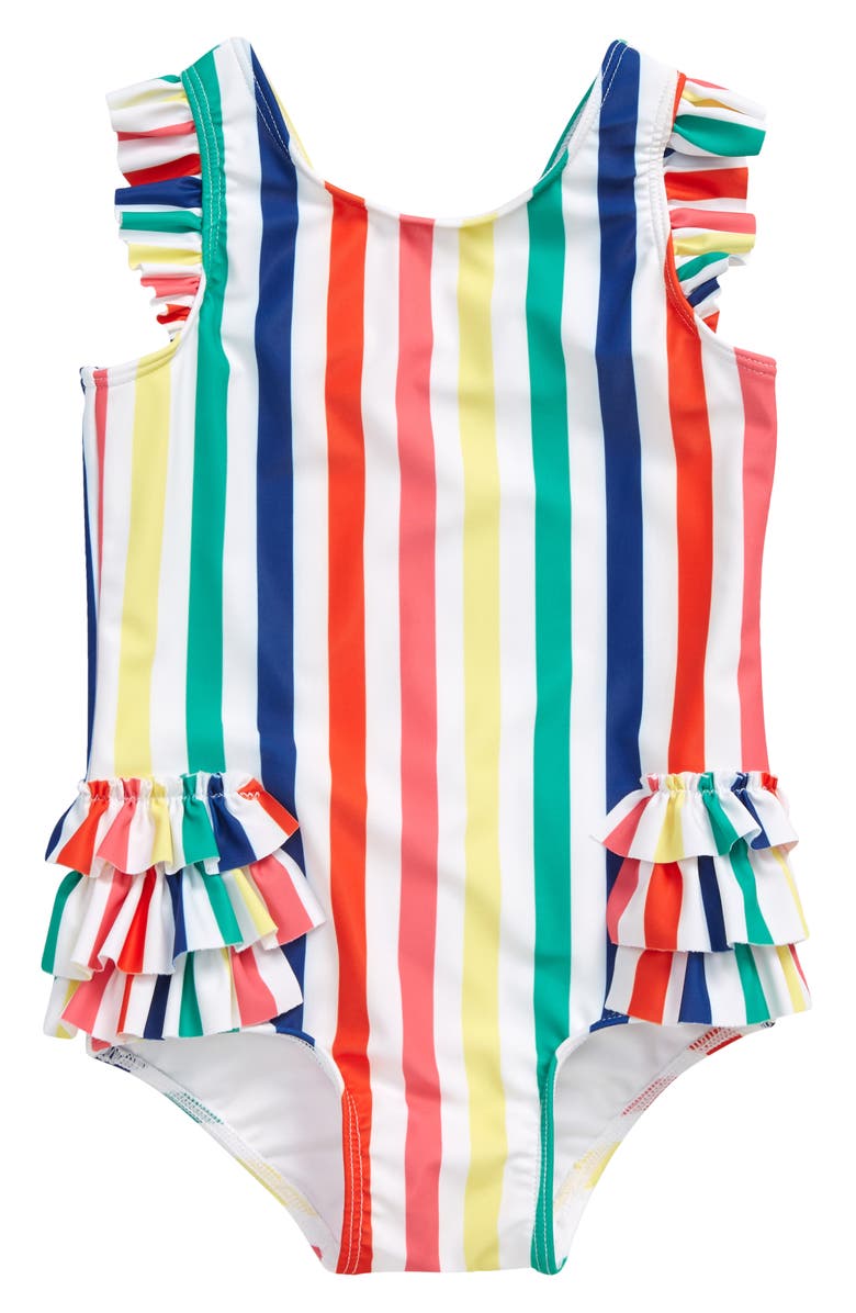 Tucker + Tate Ruffle One-Piece Swimsuit, Main, color,