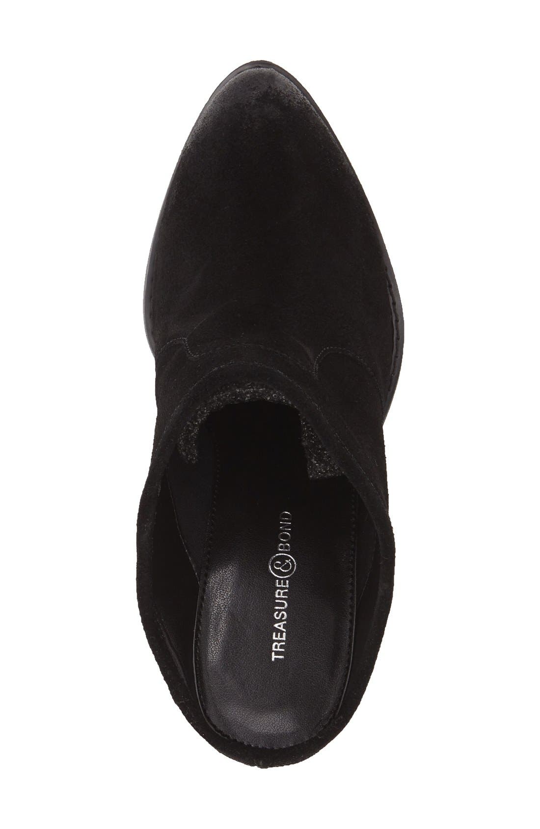 Treasure&Bond Charley Mule, Alternate, color, BLACK SUEDE