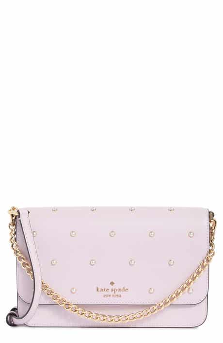 Kate Spade New York madison studded faux pearl crossbody bag