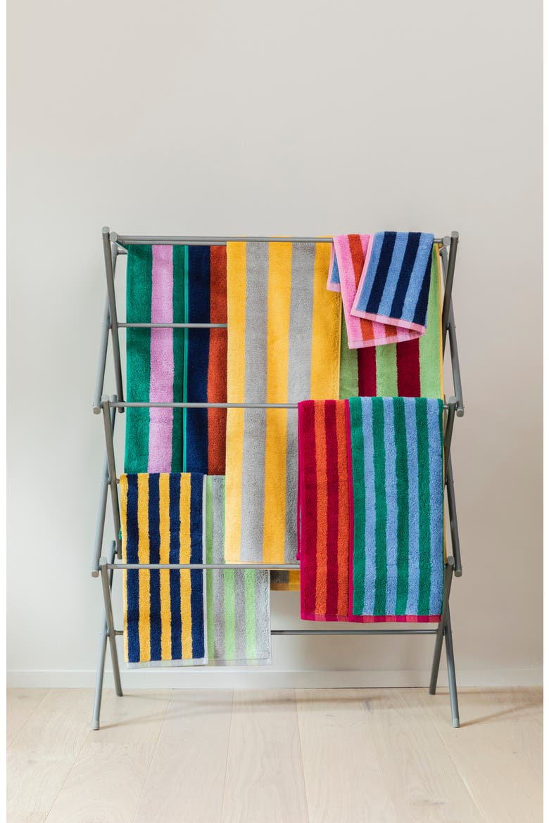 Opal Stripe Hand Towel, Alternate, color, MULTI