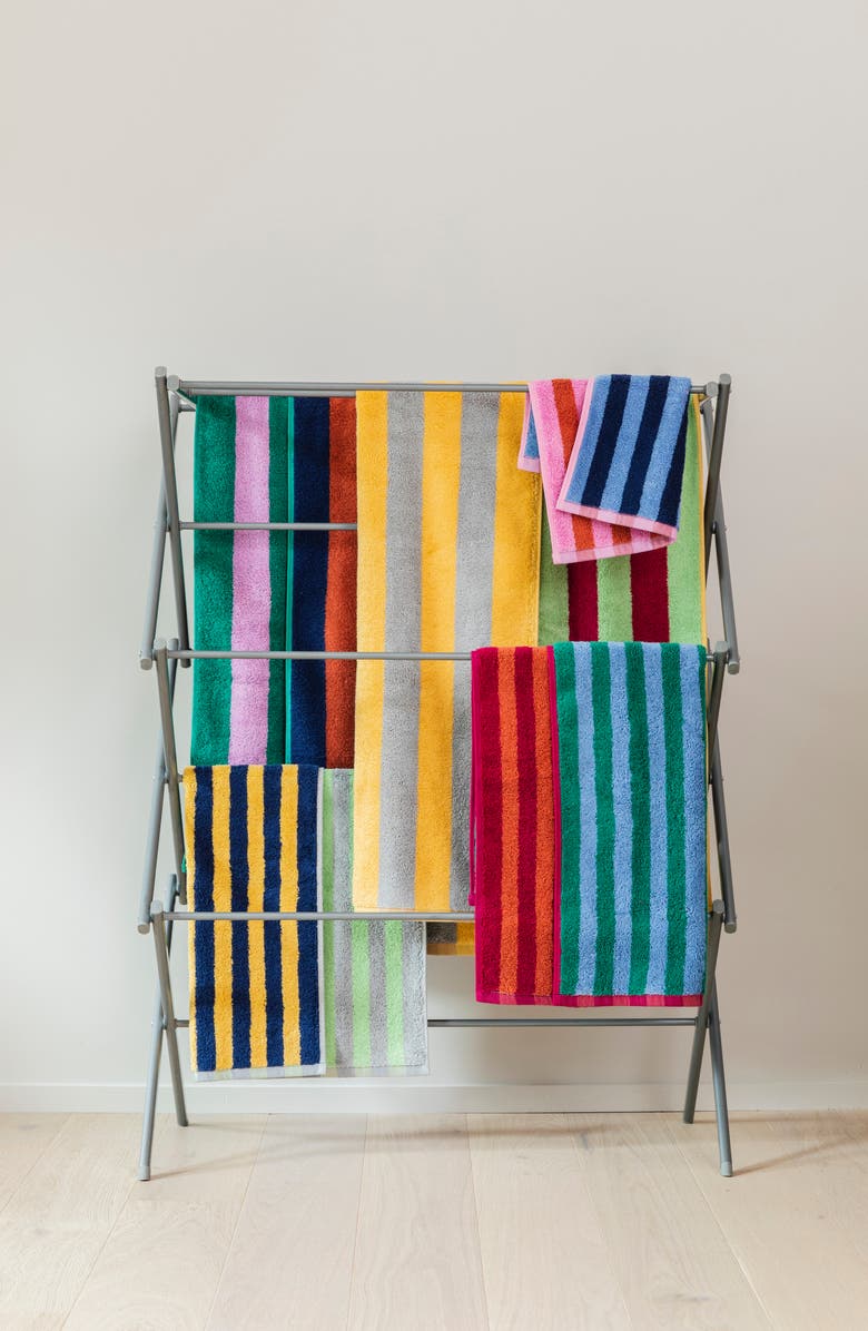 Dusen Dusen Opal Stripe Hand Towel, Alternate, color, 