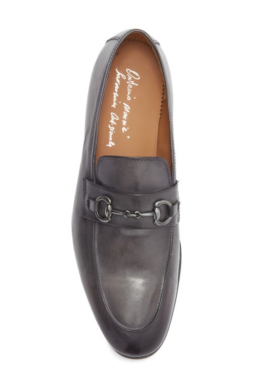 Antonio Maurizi Bit Loafer In Gray