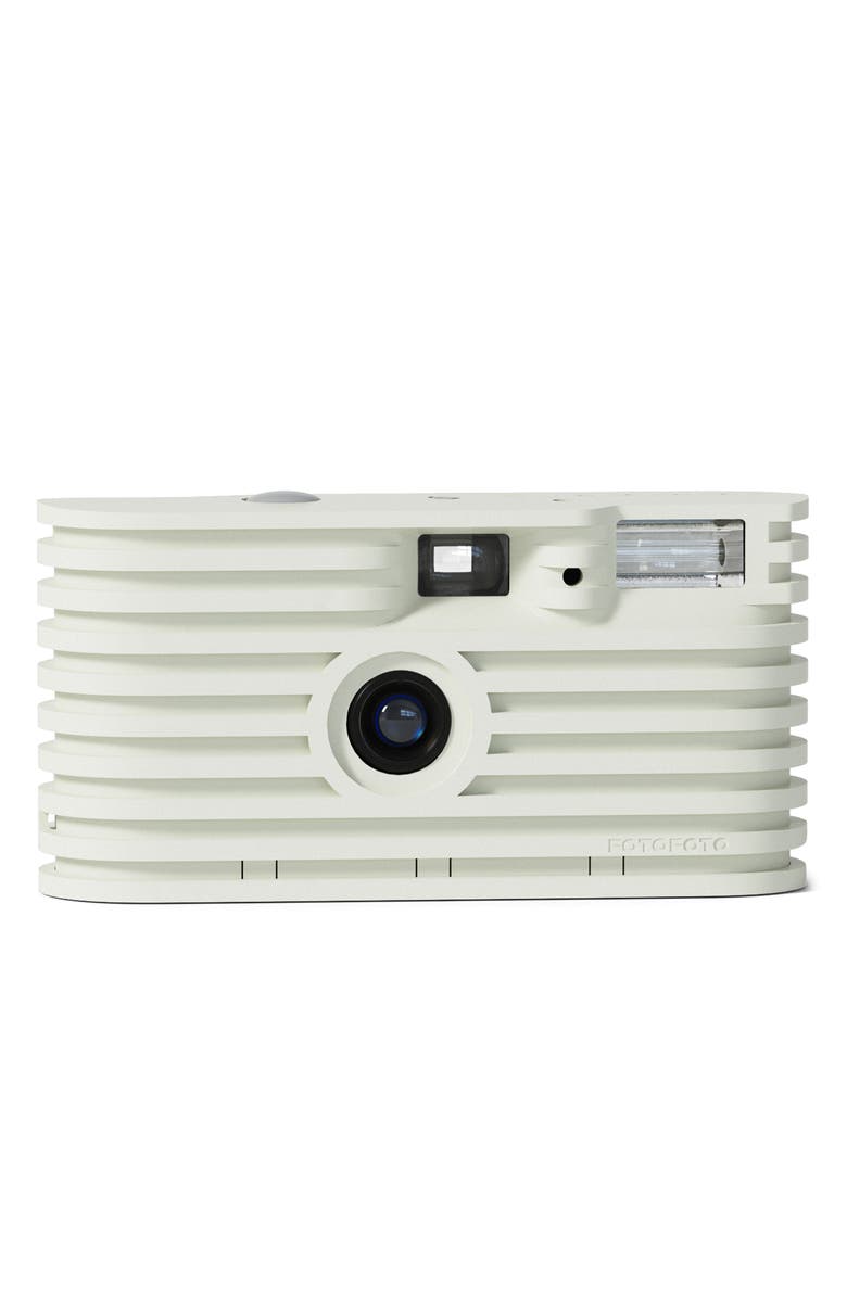 FOTOFOTO Atlas Zero-Wasted Disposable Camera, Main, color, White