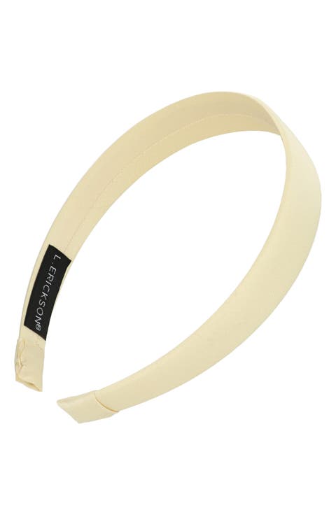 Abby Satin Wide Headband