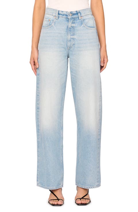 Taylor High Waist Barrel Jeans (Vintage Light Vintage)