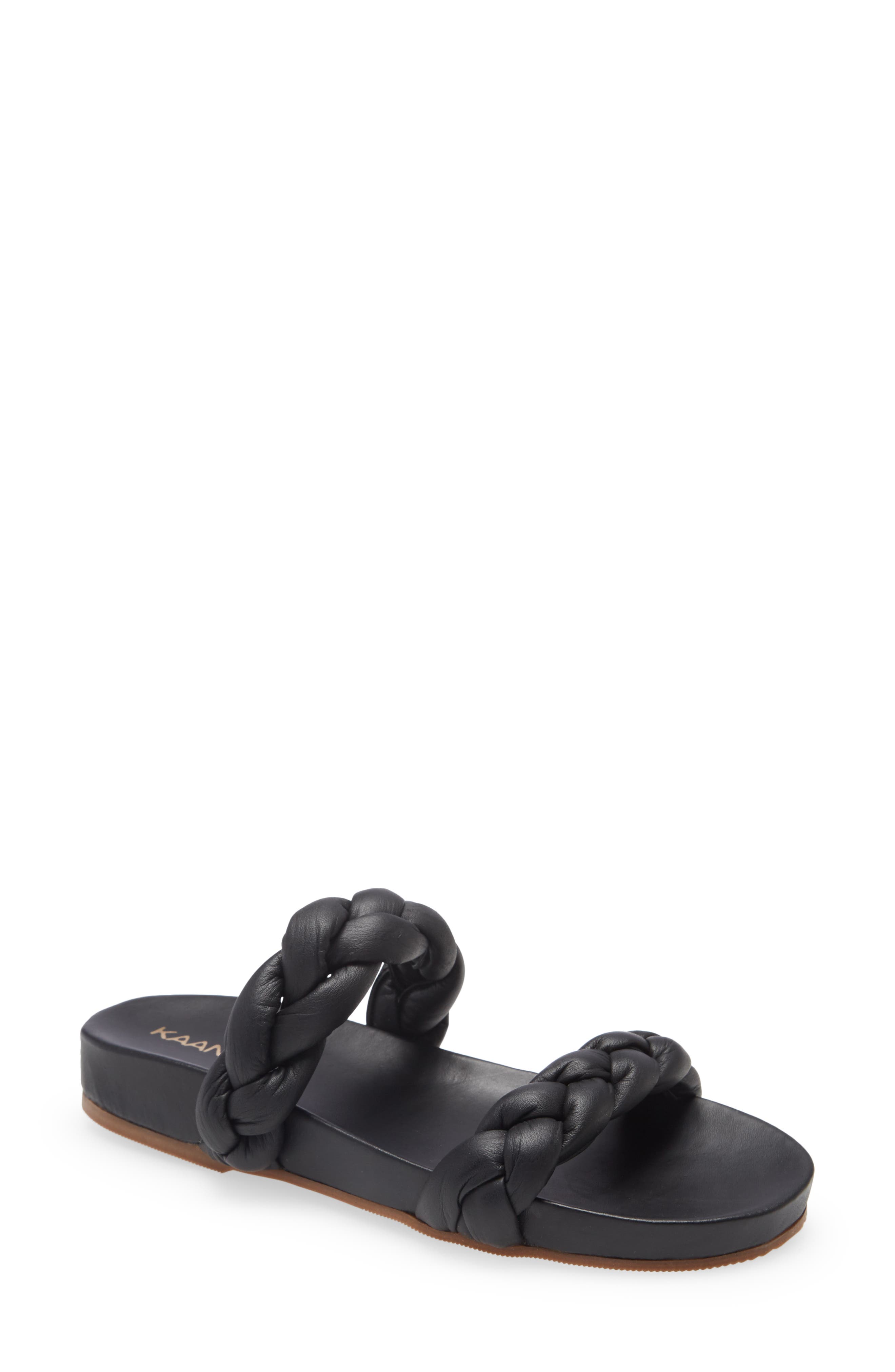 Kaanas Coco Braided Slide Sandal, Main, color, 