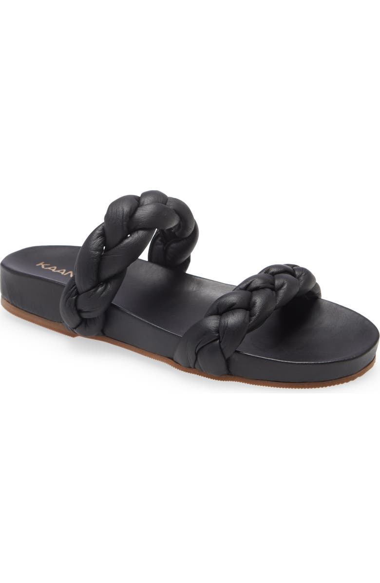 Kaanas Coco Braided Slide Sandal, Main, color,