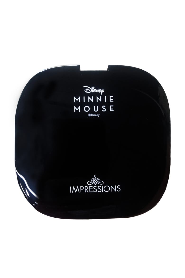 Minnie Mouse Led Rechargeable Compact Mirror, Alternate, color, Black/Pink