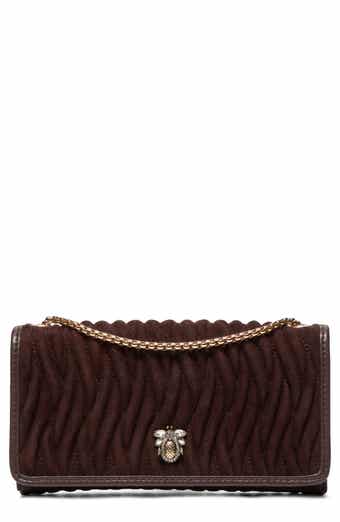 Strong Convertible Suede Crossbody Bag