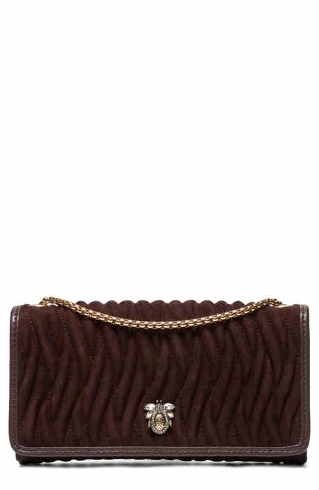 Strong Convertible Suede Crossbody Bag