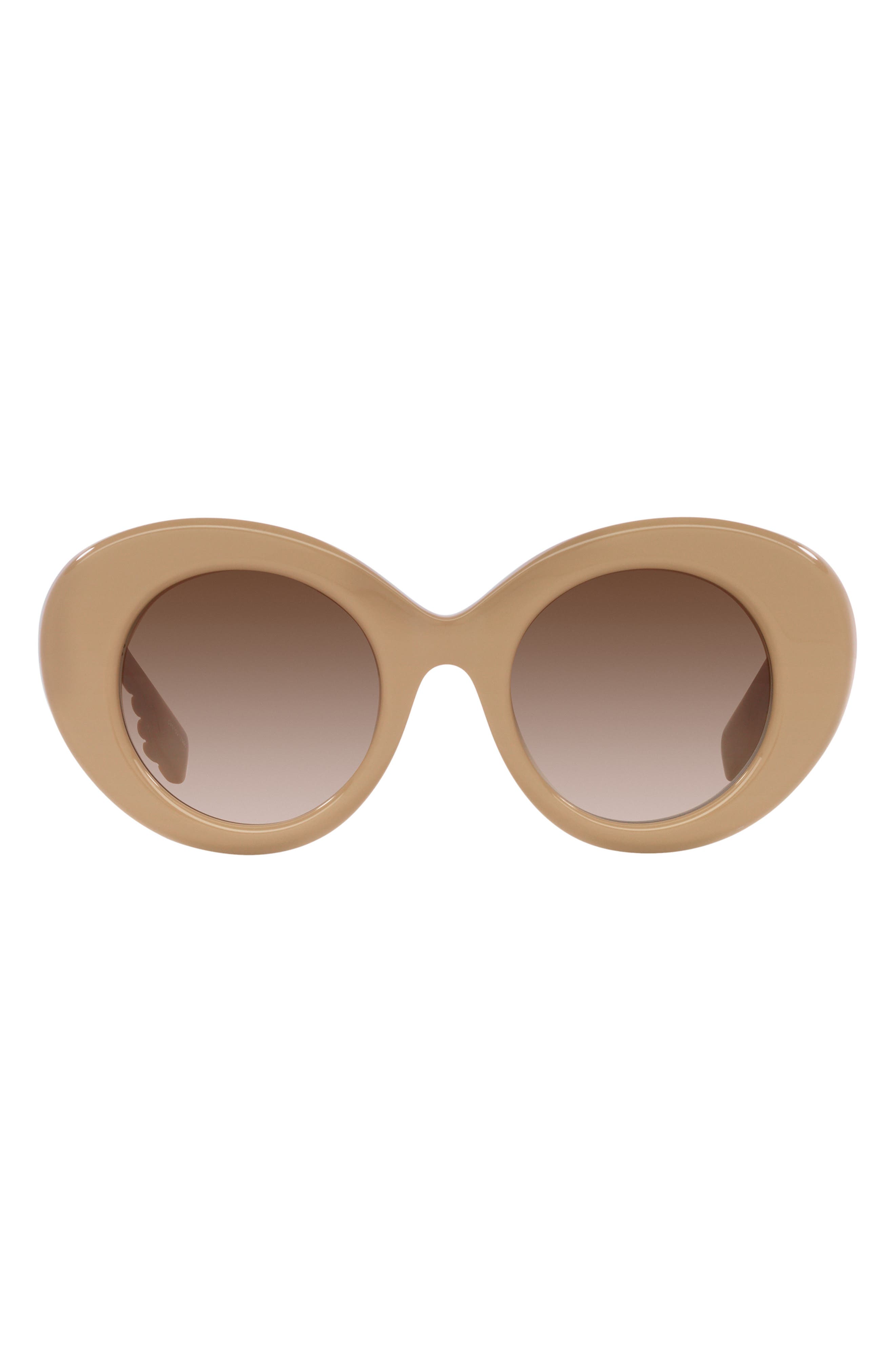49mm Round Sunglasses