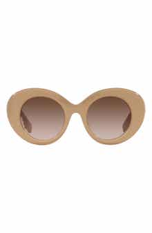 49mm Round Sunglasses