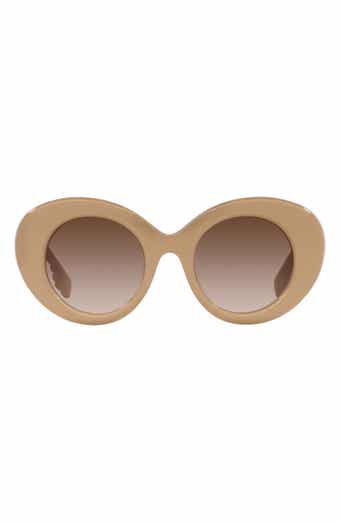 49mm Round Sunglasses