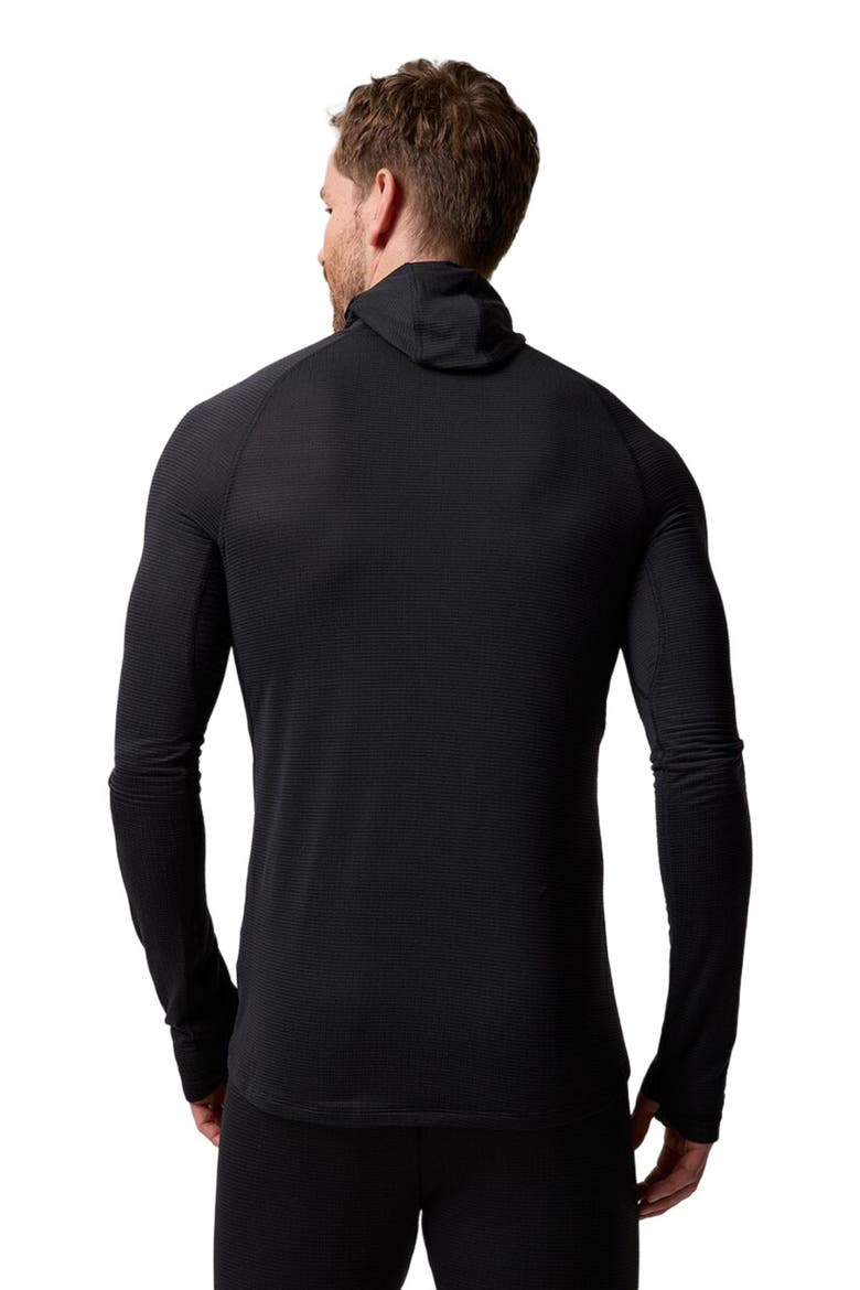 Pines Micrrid Ultra-Lt Baselayer Balaclava Top - Men's, Alternate, color, Black
