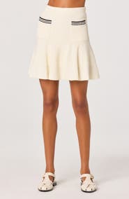 ASTR the Label Dynasty Flounce Sweater Skirt