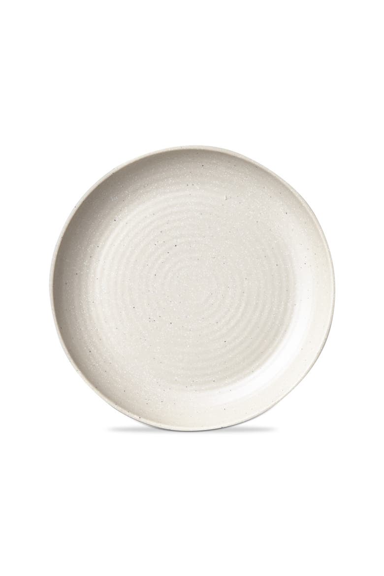 Cream Brooklyn Melamine Salad Plate Dishwasher Safe Indoor Outdoor, Main, color, Beige