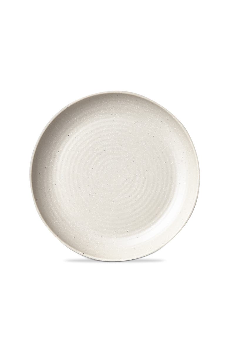 tag Cream Brooklyn Melamine Salad Plate Dishwasher Safe Indoor Outdoor, Main, color, Beige